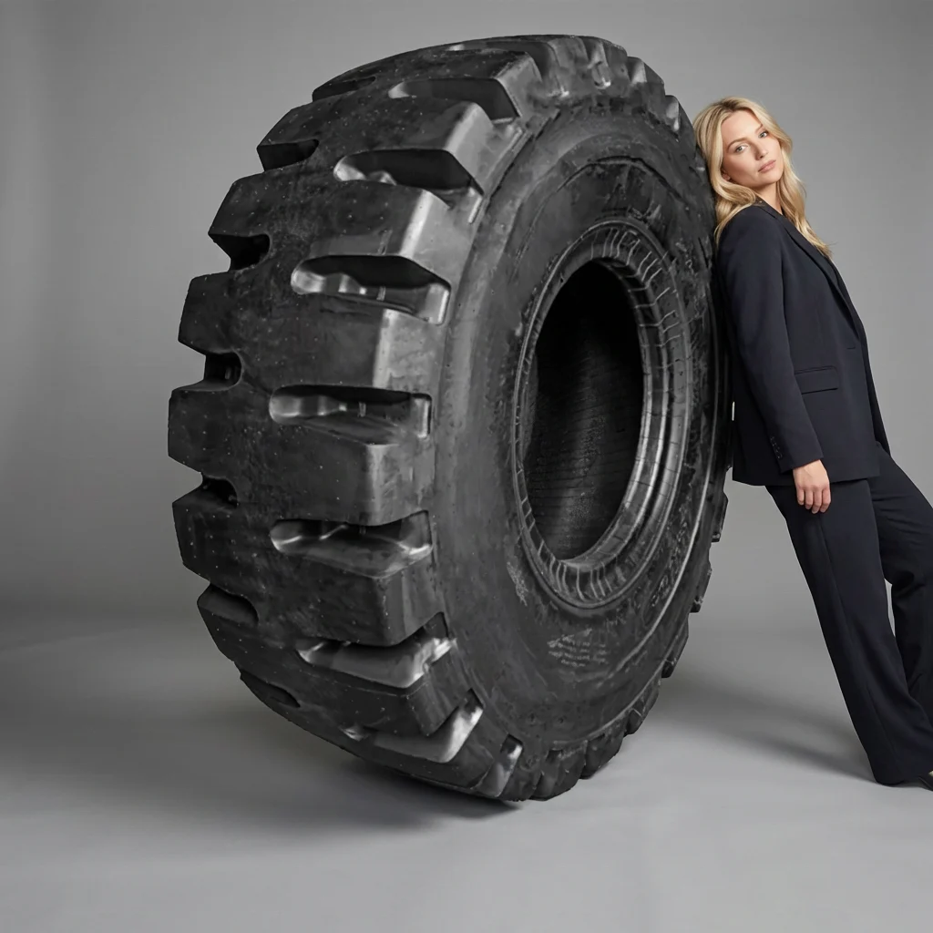 Wheel loader tire